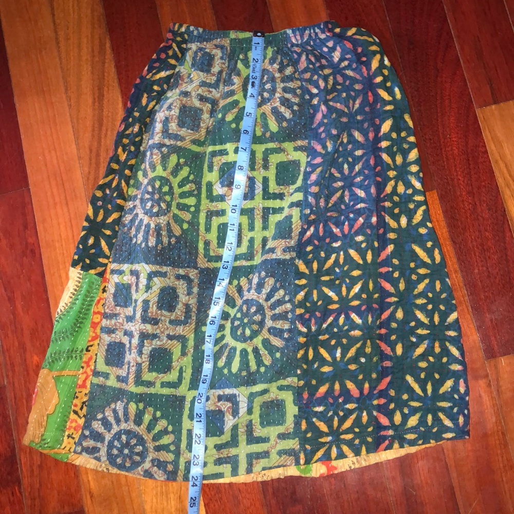 Kantha girls maxi skirt